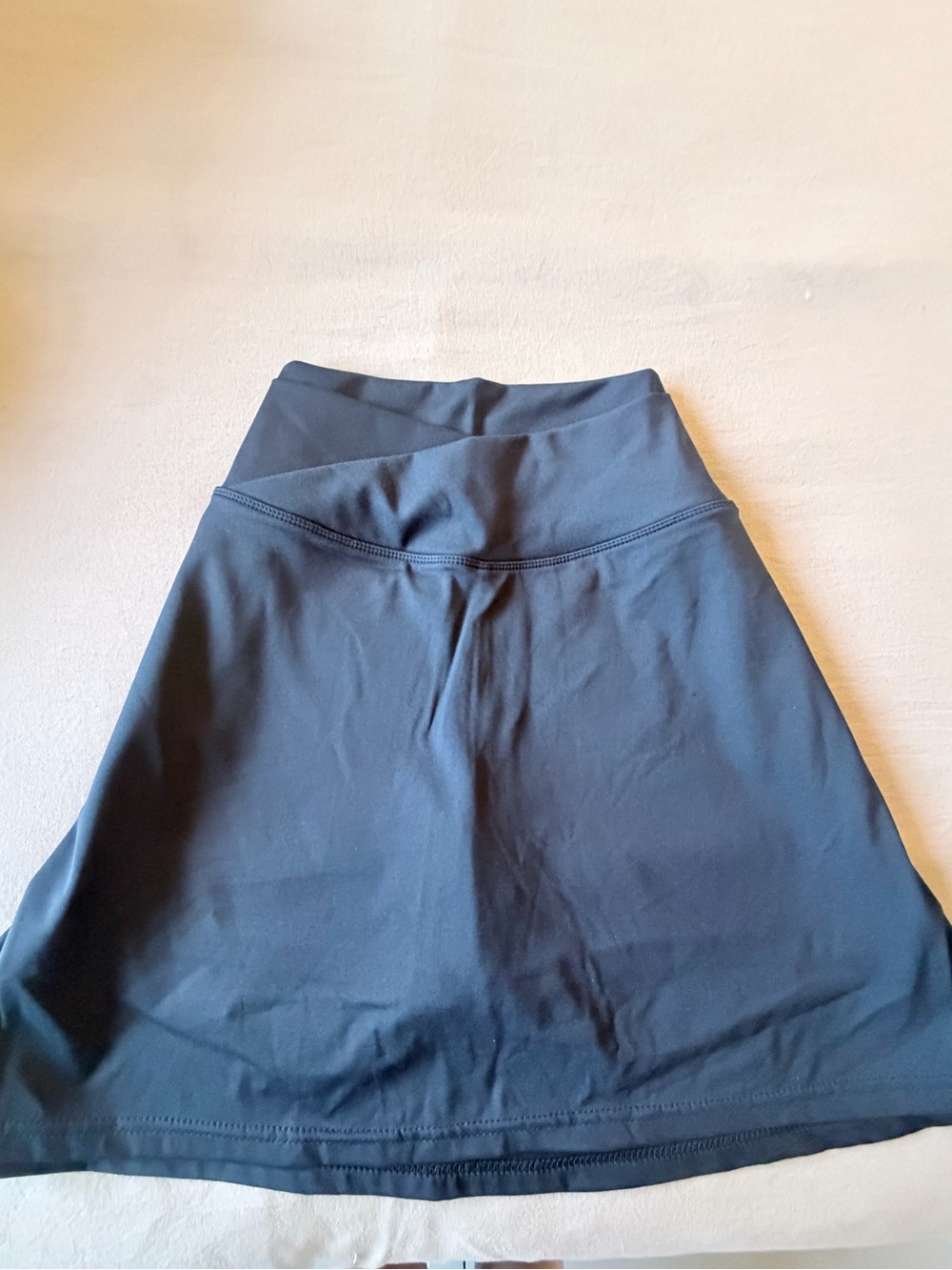 Women's Black A-Line Athletic Skirt - Picture 2 of 8